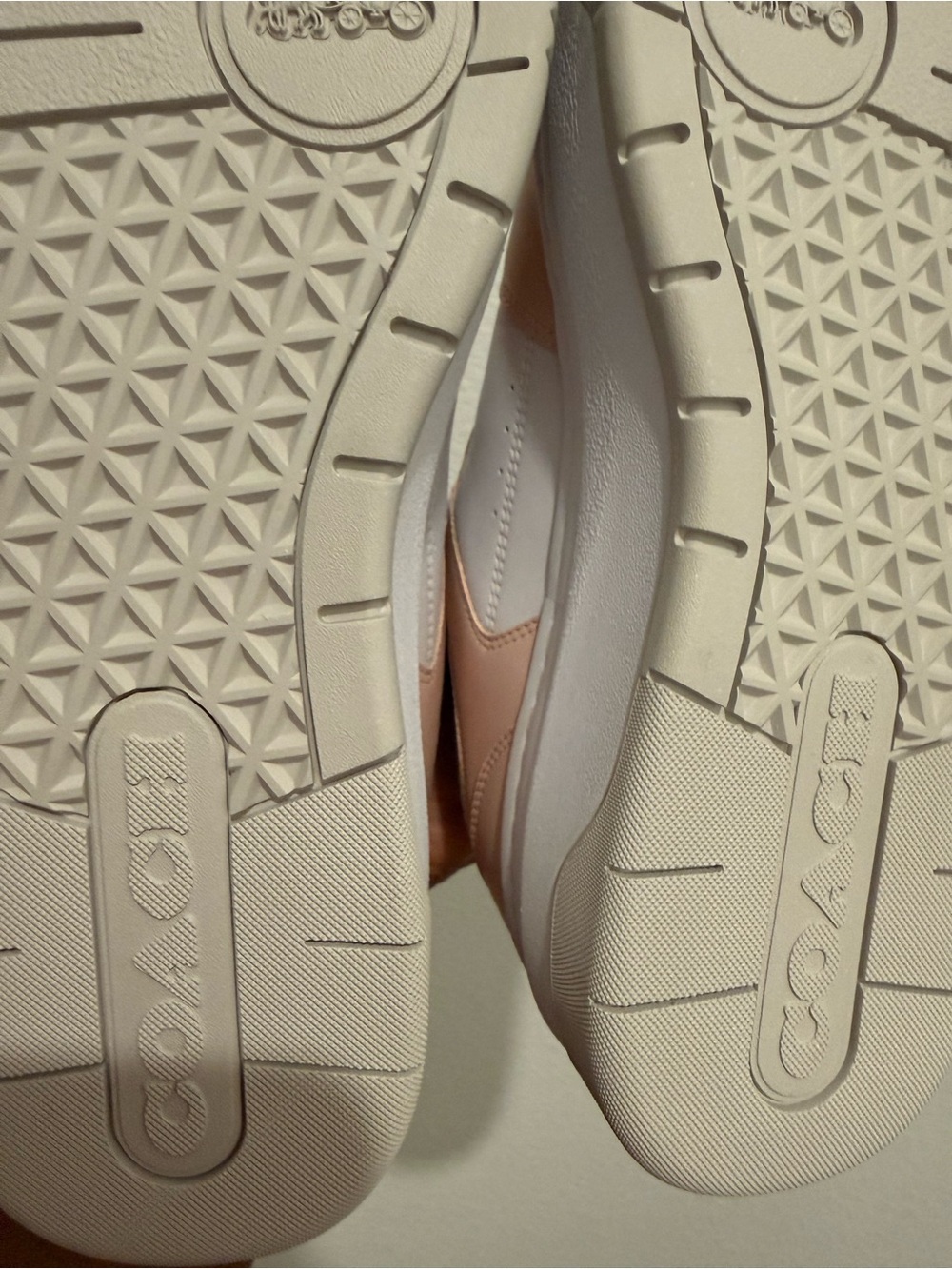 Coach Women's Pink & White Platform Sneakers Size 10 NEW - Picture 5 of 15